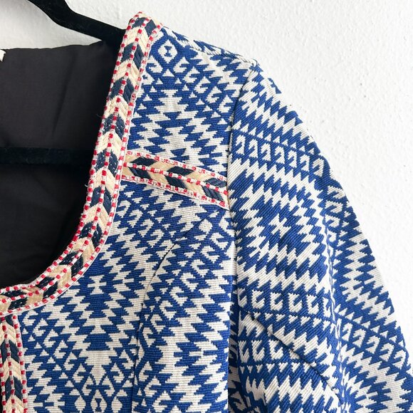 REVOLVE x Tularosa Santa Fe Fringe Jacket in Diamondback Multi - Picture 9 of 11